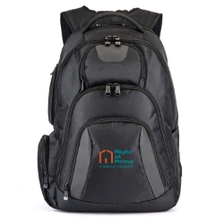 17" Black Concourse Laptop Backpack w/ RAH Logo 
