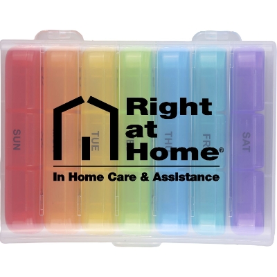 21 Compartment Pill Case 