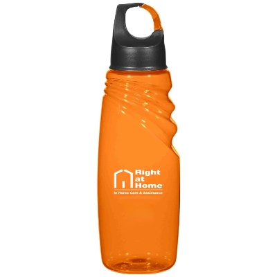 24 Oz. Crest Carabiner Sports Bottle 