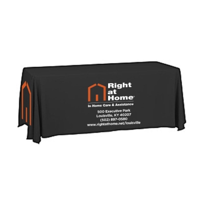 6 Non-Fitted Open Back Table Cover 