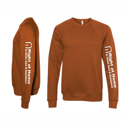 Bella Canvas - Sponge Fleece Raglan Crewneck Sweatshirt 