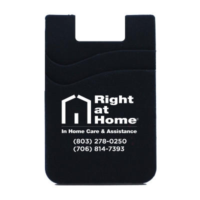 Double Pocket Silicone Smart Wallet 