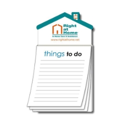 House Shaped Magnet & To Do List Pad 