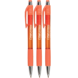 Krypton Gripper Pen Translucent Orange 