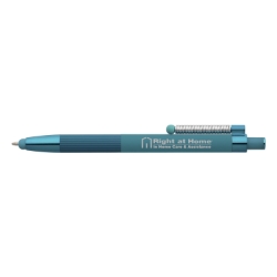 Lisbon Recycled Aluminum  Monochrome Fidget Stylus Pen 