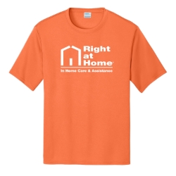 Mens Neon Orange Short Sleeve Shirt 