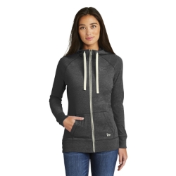 New Era Ladies Sueded Cotton Blend Full-Zip 