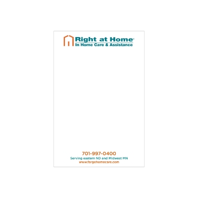 Non-Adhesive Scratch Pad w/ Full Color Imprint 