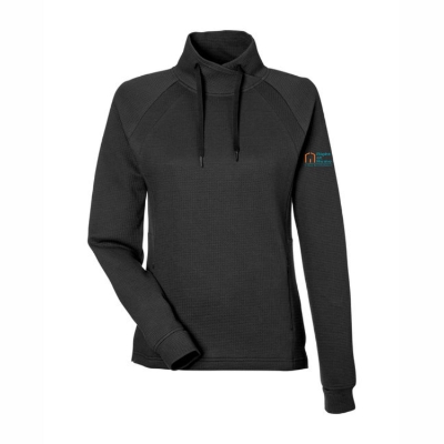 North End Ladies Rhythm Waffle Pullover 