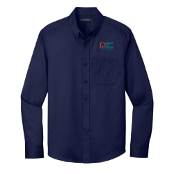 Port Authority Long Sleeve SuperPro React Twill Shirt 