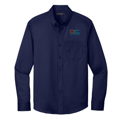 Port Authority Long Sleeve SuperPro React Twill Shirt 