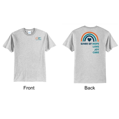 Port & Co Core Blend Tee - Ash Grey 