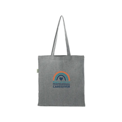 Recycled Cotton Tote Full Color Logo 