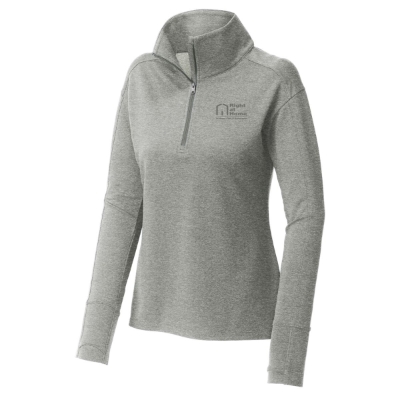 Sport-Tek Womens Sport-Wick Flex Fleece 1/4-Zip 