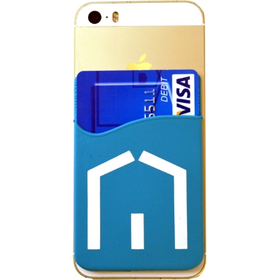 Teal Silicone Smart iWallet 