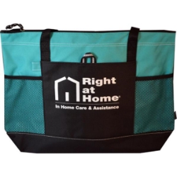 Turquoise Select Zippered Tote 