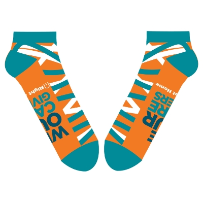 WLOCG Knit Jacquard Ankle Athletic Sock 
