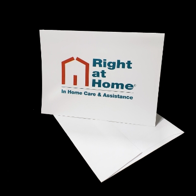 White Notecard w/ Envelope 