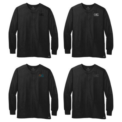Wink Unisex WorkFlex Snap-Front Scrub Jacket 