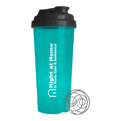 24 oz Endurance Shaker Tumbler With Drink Thru Lid & Wisk Ball 