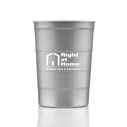 16 oz Cool Steel Beverage Cup 