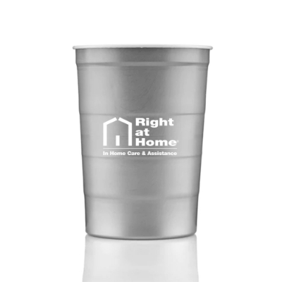 16 oz Cool Steel Beverage Cup 